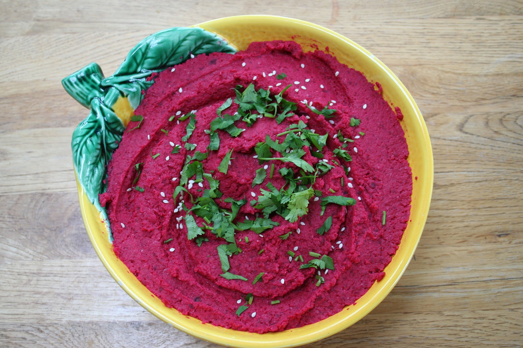 Roasted Beet and Goat Cheese Dip