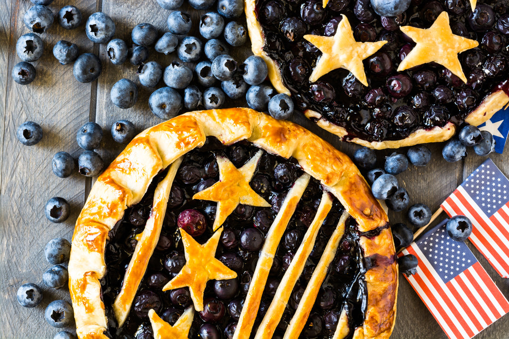 Stars n’ Stripes Blueberry Pie
